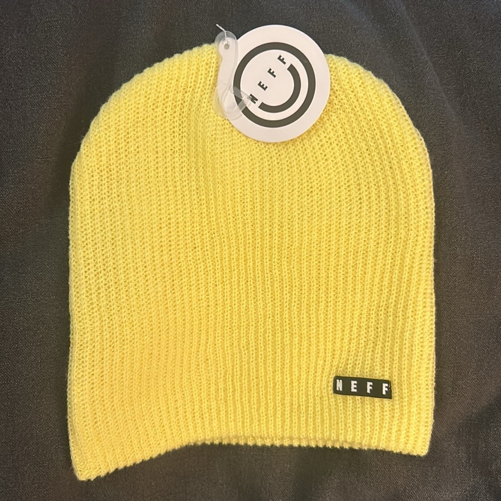 NEFF Acrylic Daily Beanie | Yellow | Unisex | NEW